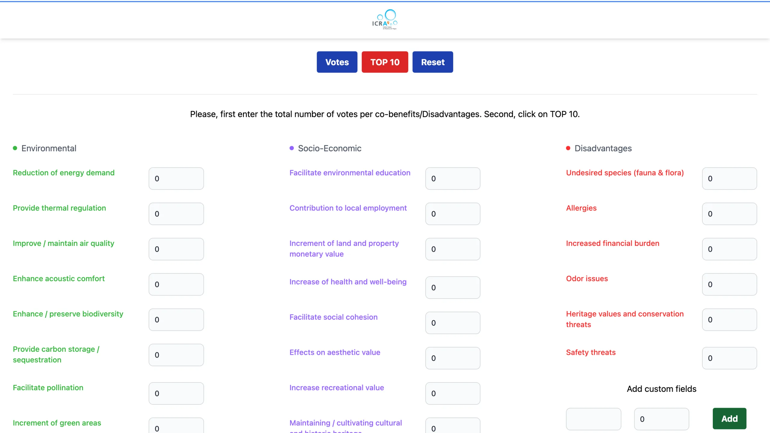 Captura del web de Eina per a tallers participatius